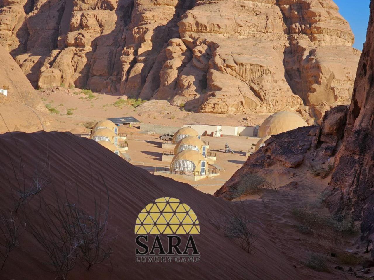Sara Luxury Rum Camp Wadi Rum Eksteriør bilde