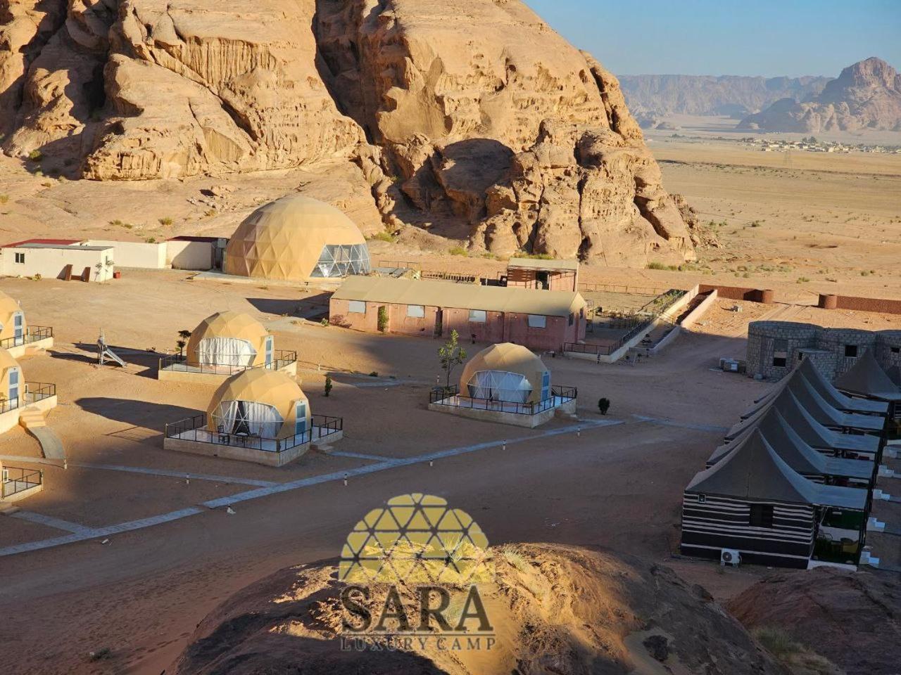 Sara Luxury Rum Camp Wadi Rum Eksteriør bilde